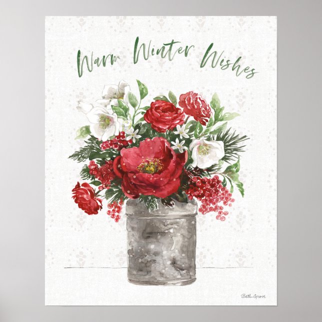 Warm Winter Wishes Poster (Front)