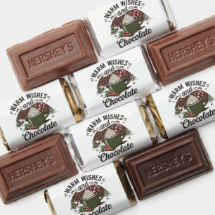 Warm Wishes and Chocolate Hershey's Miniatures