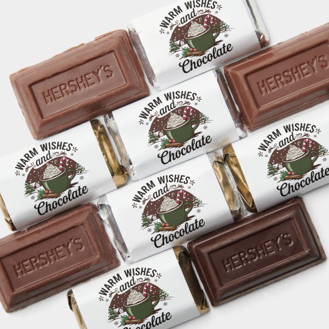 Warm Wishes and Chocolate Hershey's Miniatures (Assorted)