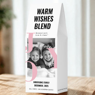 Warm Wishes Blend   Personalized Christmas  Roasted Coffee