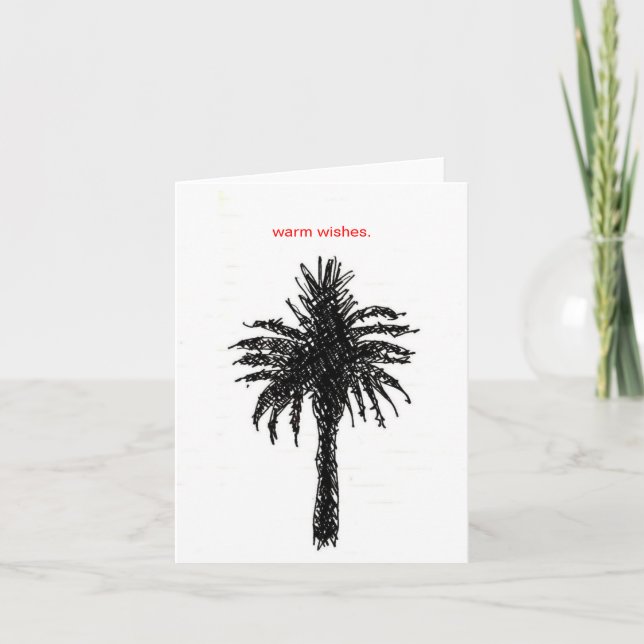 warm wishes card (Front)