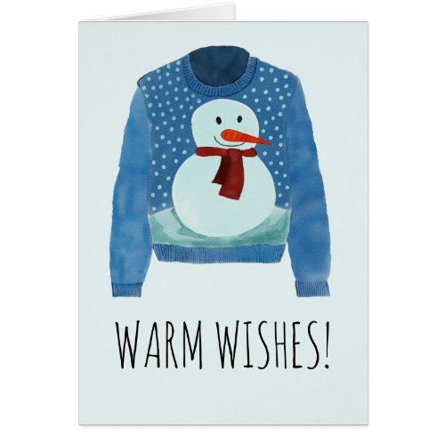 Warm Wishes Christmas Sweater