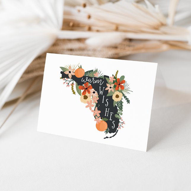 Warm Wishes From Florida Illustrated Card (Creator Uploaded)