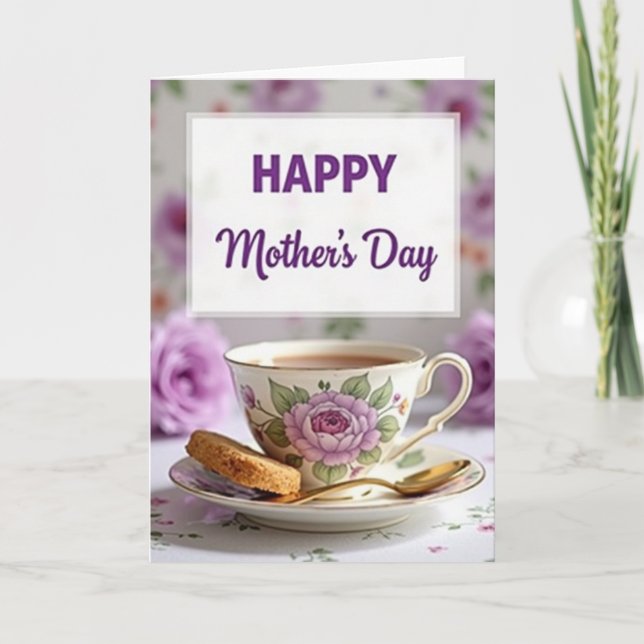 Warm Wishes Greeting Card (Front)