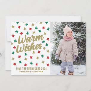 Warm Wishes Holiday Card
