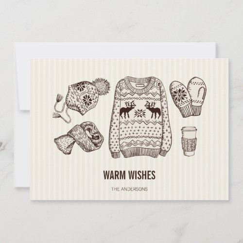 Warm Wishes Holiday Essentials Card