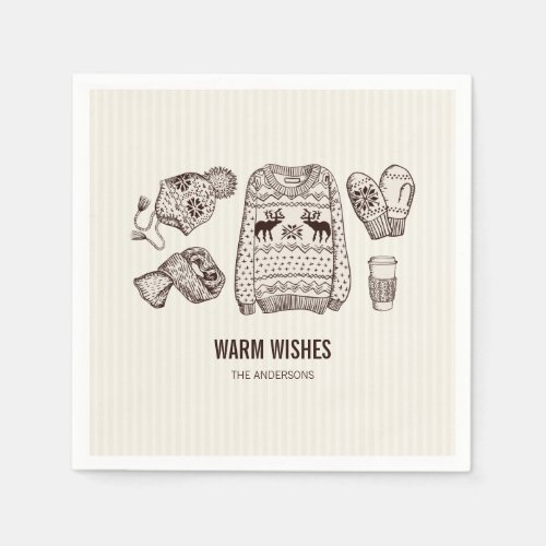 Warm Wishes Holiday Essentials Paper Napkin