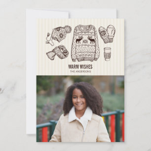 Warm Wishes Holiday Essentials Photo Card