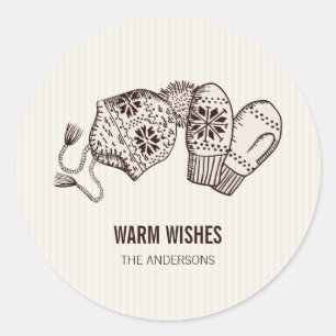 Warm Wishes Holiday Essentials Sticker