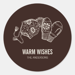 Warm Wishes Holiday Essentials Sticker