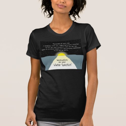 Warm Wishes on Your Winter Solstice _ T_Shirt