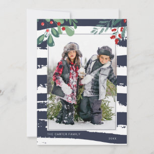 Warm Wishes   Photo Holiday Card