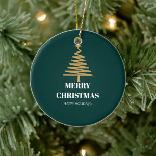 Warm Wishes Tree Decor Ceramic Ornament