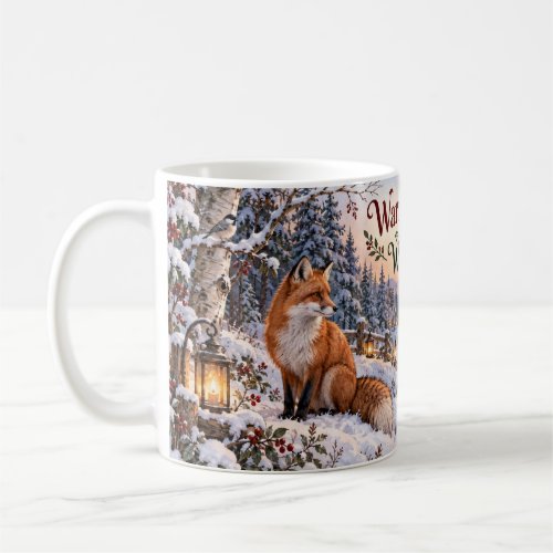 Warm Wishes Woodland Christmas Mug