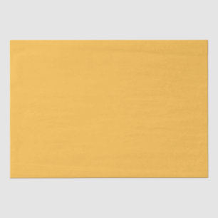 Warm Yellow, Elegant All-Occasion Solid Color Tissue Paper