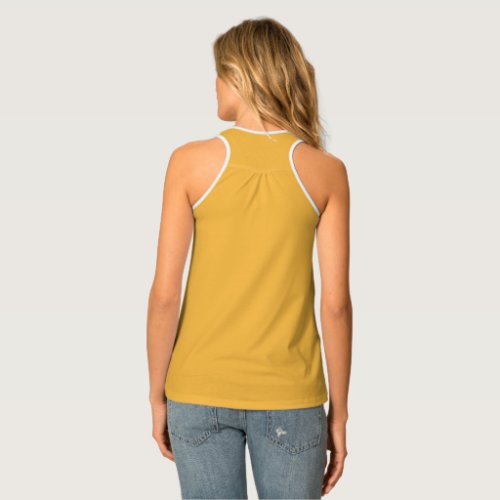 Warm Yellow Tank Top