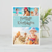 Warme Kerstmis Groet van de vakantie (Standing Front)