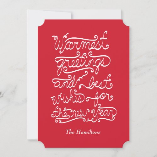 warmest greetings card