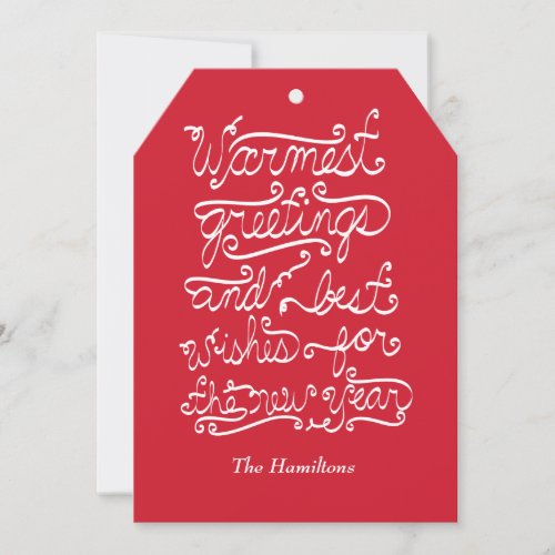 warmest greetings card