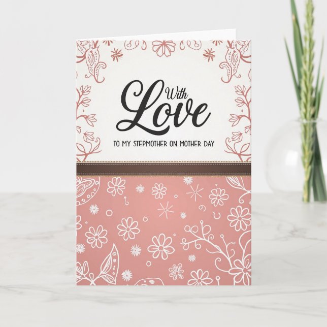 Warmest Mothers Day Graphic Card (Front)