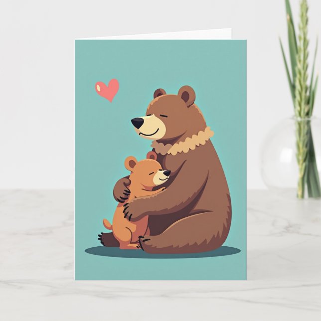 Warmest Mothers Day Image Card (Front)