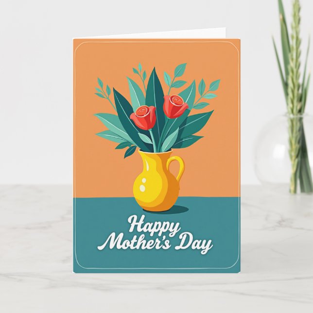 Warmest Mothers Day Wishes Card (Front)