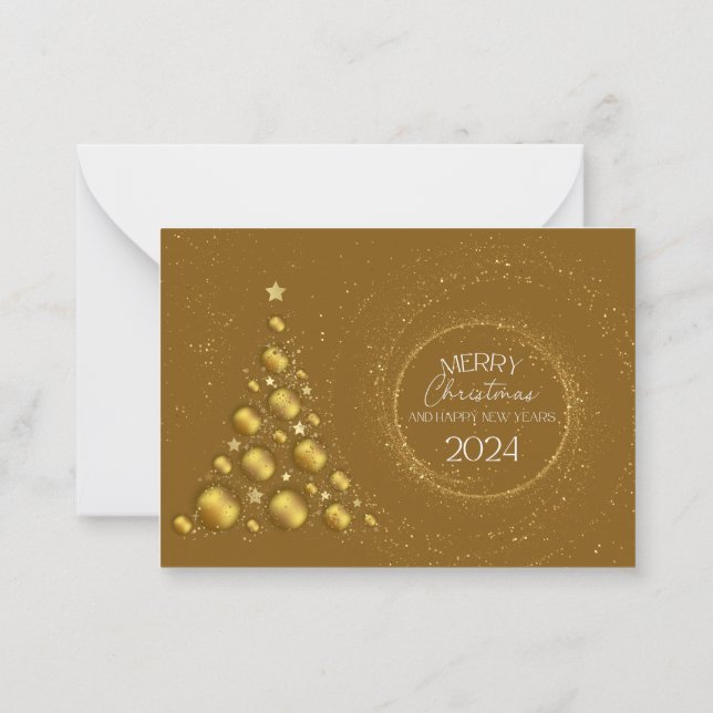 Warmest Wishes A Christmas Card Overflowing  (Back)