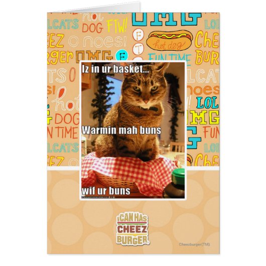 Warmin mah buns cards (Front)