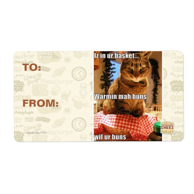 Warmin mah buns label (Front)