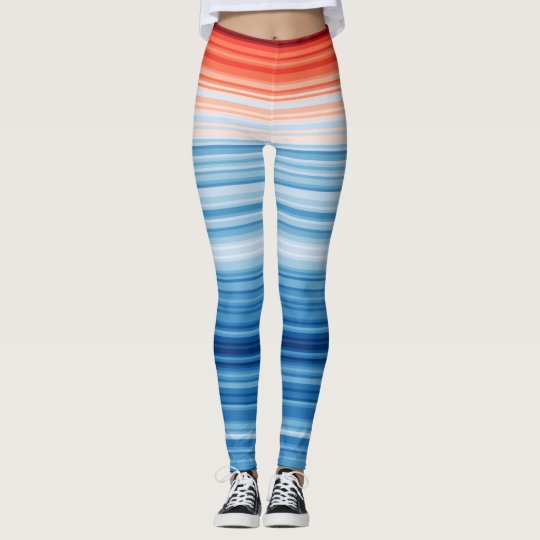 Warming Stripes Leggings | Zazzle.com