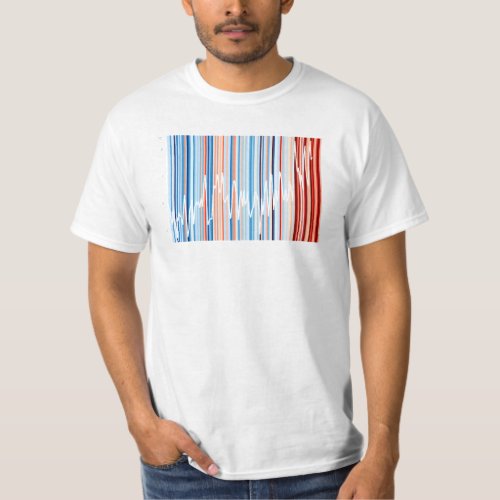 Warming stripes T_Shirt