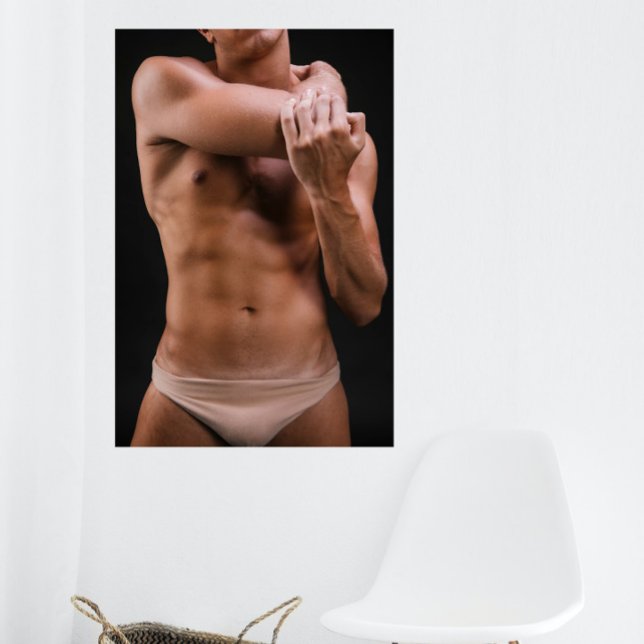 Warming Up Hot Guy Poster (Creator Uploaded)