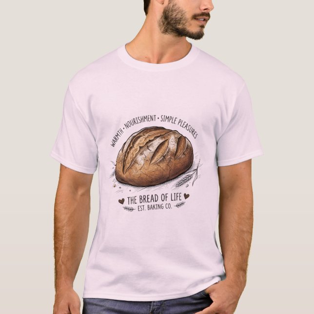 Warmth, Nourishment & the Joy of Baking T-Shirt (Front)