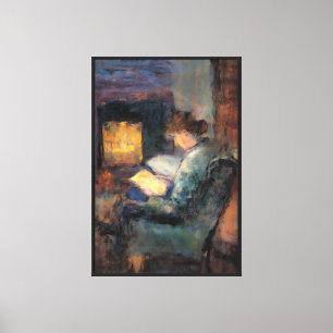 Warmth of a Quiet Evening Canvas Print