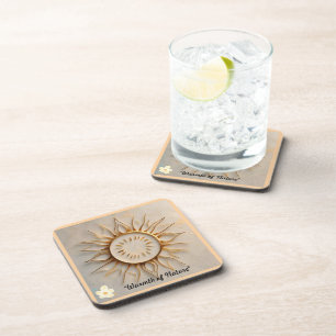 "Warmth of Nature" Beverage Coaster