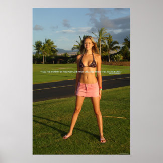 Warmth of People Poster