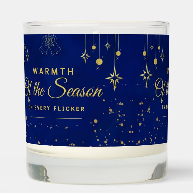 Warmth of the Season in Every Flicker Scented Candle (Front)