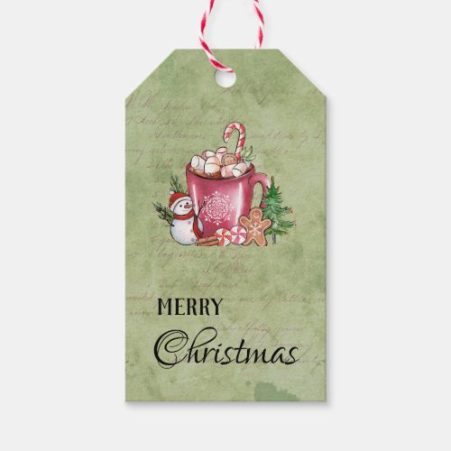 Warn Winter Cup Merry Christmas Happy Holidays Gif Gift Tags