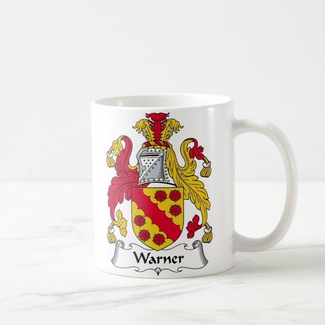 Warner Family Crest Coffee Mug (Right)