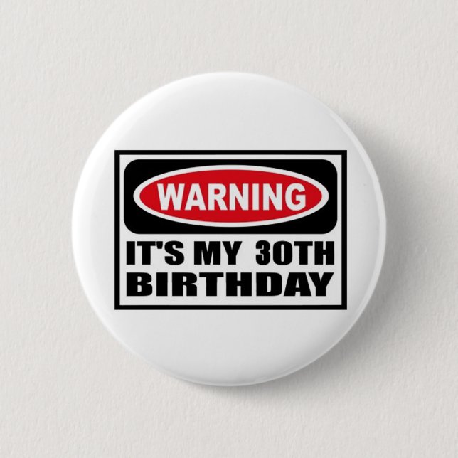 Warning 30 button (Front)