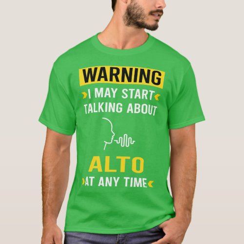 Warning Alto T_Shirt