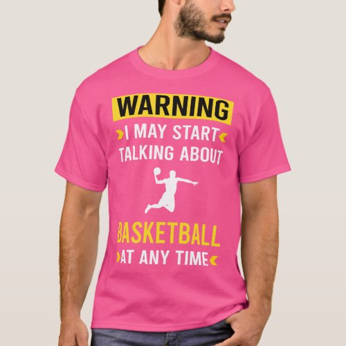 Warning Basketball T_Shirt