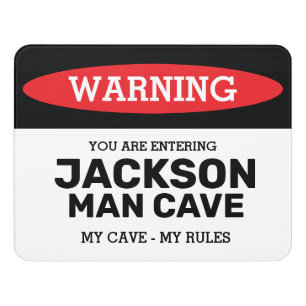 Warning - Before Entering Door Sign