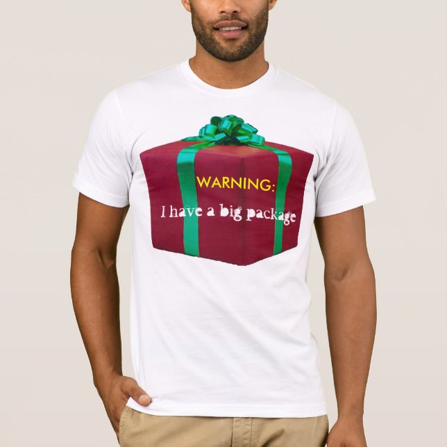 Warning: Big Package T-Shirt (Front)