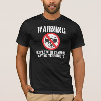 Warning (Black) T-Shirt