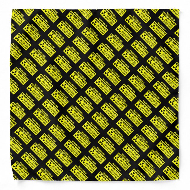 Warning: Bogon Flux Bandana (Front)