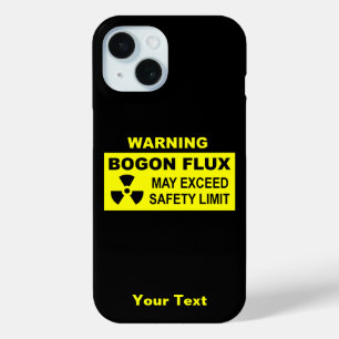 Warning: Bogon Flux iPhone 15 Case