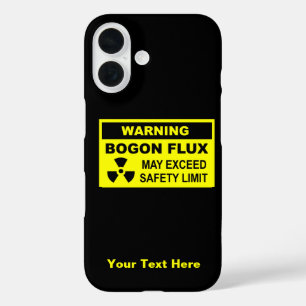 Warning: Bogon Flux iPhone 16 Case