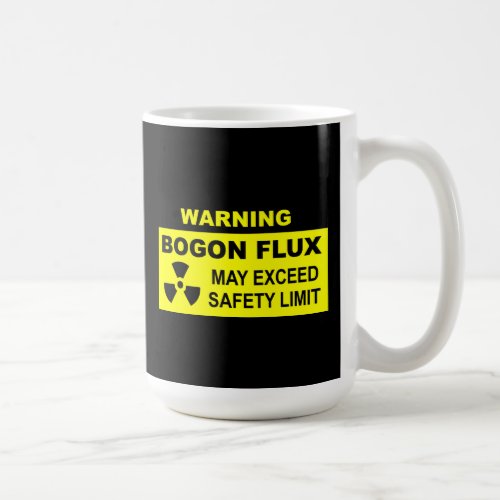 Warning Bogon Flux Coffee Mug