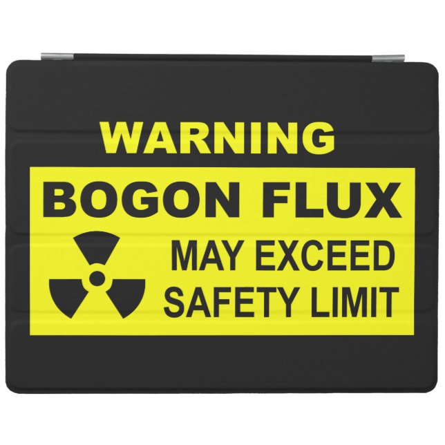 Warning: Bogon Flux iPad Smart Cover (Horizontal)